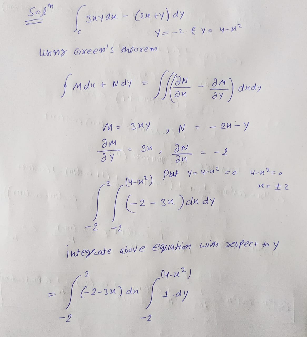 Calculus homework question answer, step 1, image 1